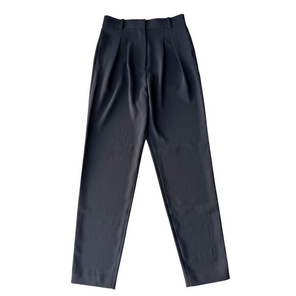 IRO Paris Black High Waisted DETA Tailored Pants - Picture 5 of 13